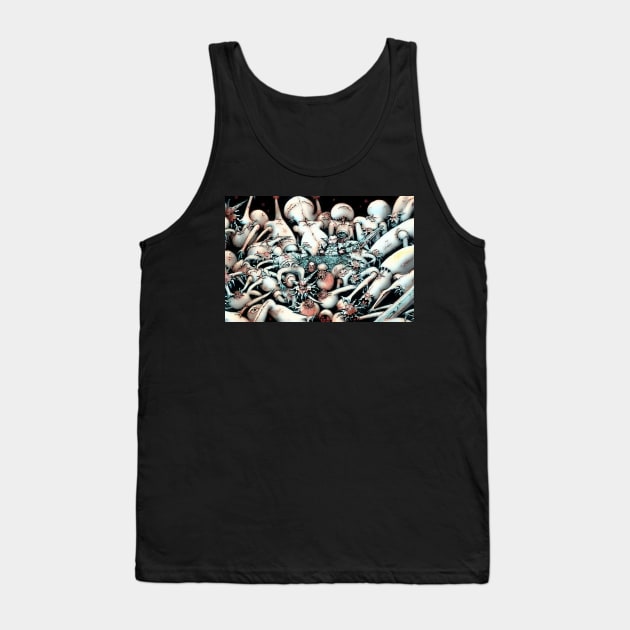 Feeding Time Tank Top by dystopiatoday